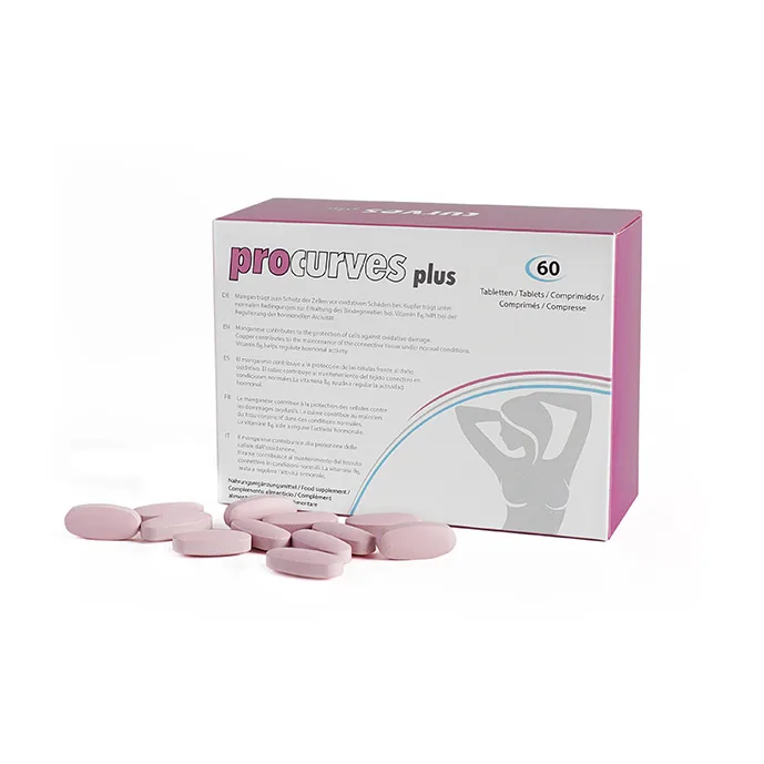 Supliment 500 Cosmetics, Procurves Plus, 60 capsule, roz Foliactive — preț și oferte