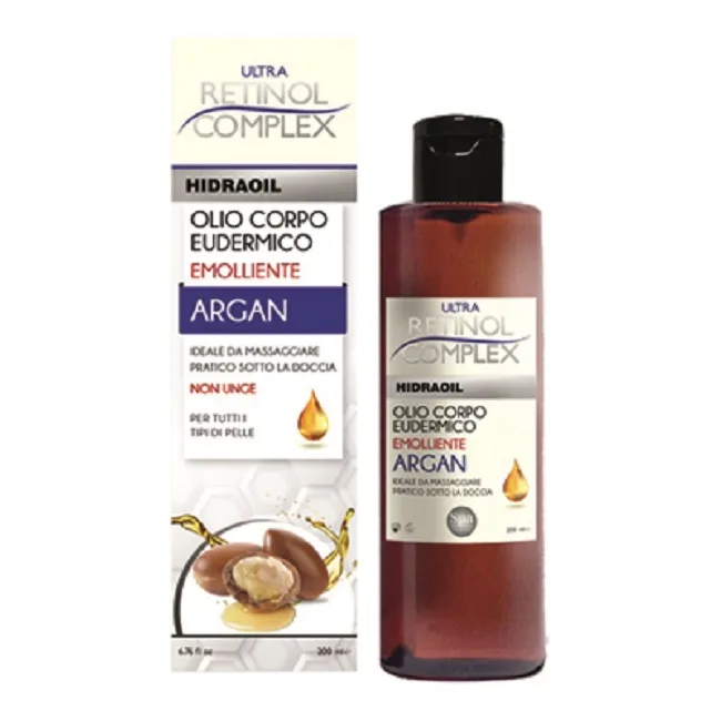 Ulei Hidraoil Eudermic Emollient cu Argan, 200ml Retinol Complex — preț și oferte