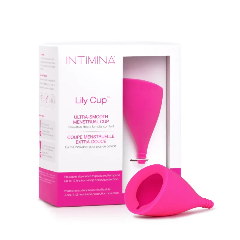 Cupă menstruală Intimina Lily Cup, mărime B, utilizare până la 8 ore — preț și oferte