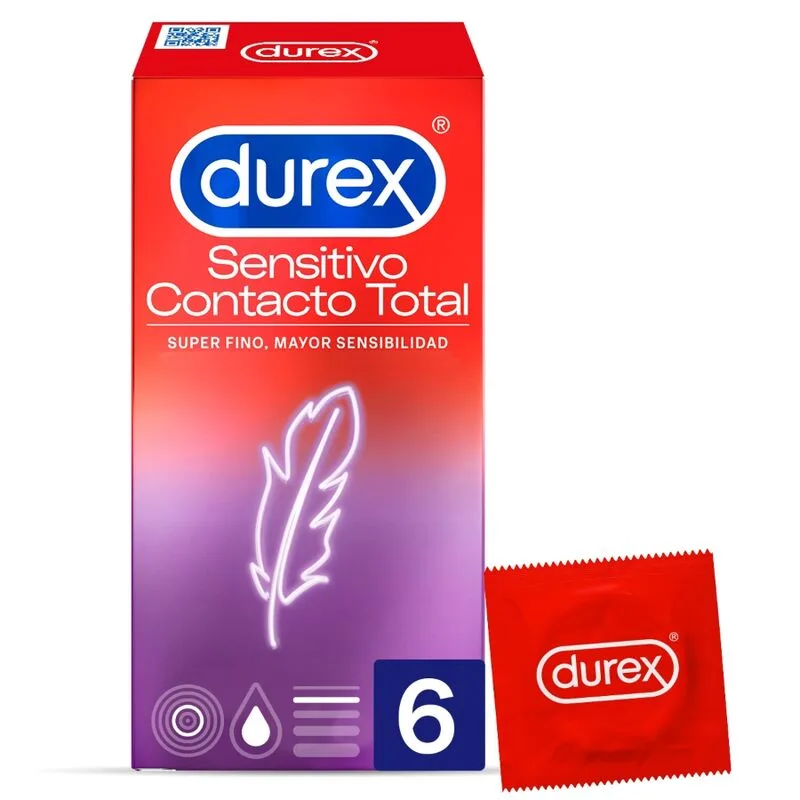 Prezervative, Durex, Total Contact, 6 unități — preț și oferte