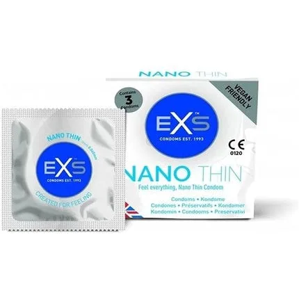 Prezervative, Exs, Nano Thin, pachet 3 bucati — preț și oferte