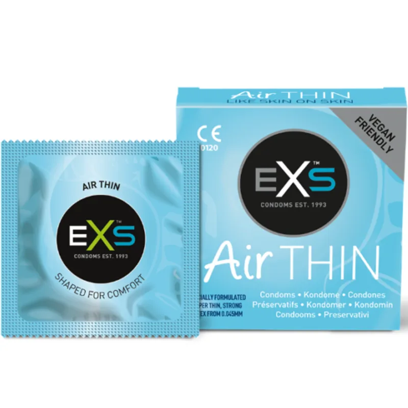 Prezervative Exs Air Thin, 3 bucăți — preț și oferte
