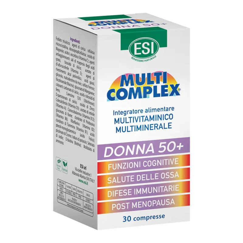 Multivitamine pentru femei 50+, Multicomplex, 30 comprimate, Esi — preț și oferte