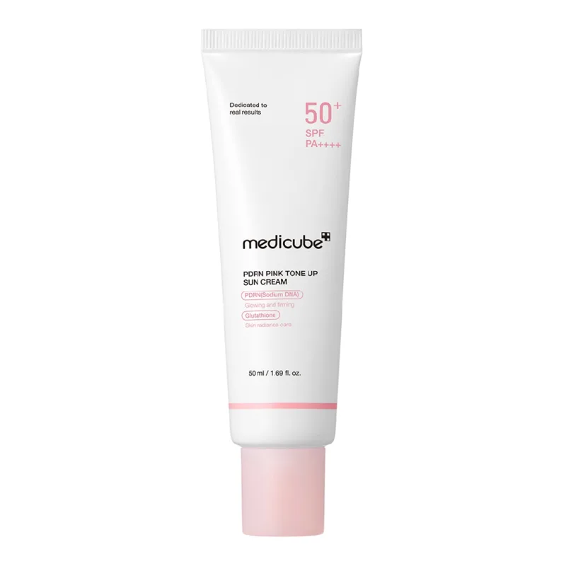Crema multifunctionala cu protectie solara SPF50+, PDRN Pink Tone Up Sun, 50 ml, Medicube — preț și oferte