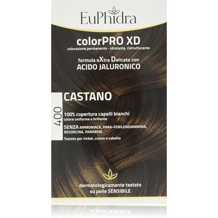 Vopsea de Păr Euphidra Colorpro XD Acid Hialuronic 190g Castaniu — preț și oferte