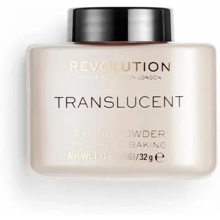 Pudra pulbere, Revolution Beauty, Loose Baking Powder, 32g, transparent Makeup Revolution — preț și oferte