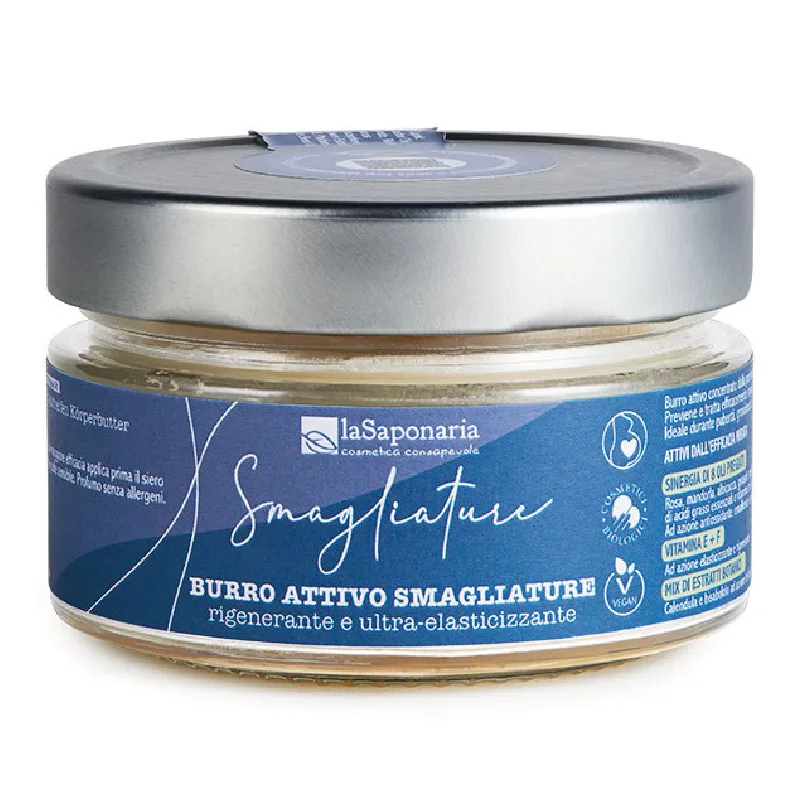 Unt de corp organic pentru vergeturi, 150ml, La Saponaria — preț și oferte
