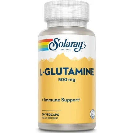 Supliment Vitamin Solaray L-Glutamine 500mg Imunitate 50 VegCaps — preț și oferte
