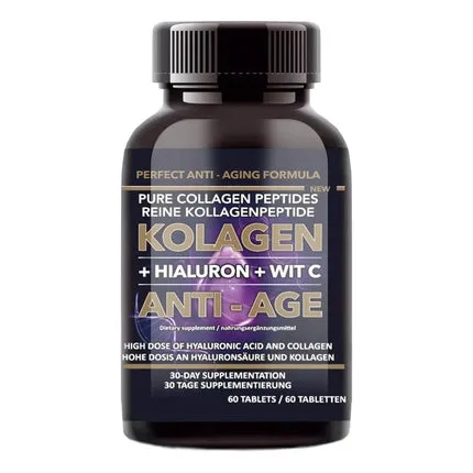 Supliment Intenson, Anti-Age, colagen, hialuron, vitamina C, 60 tablete — preț și oferte