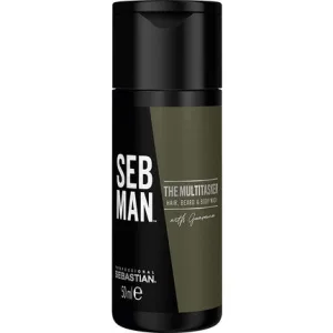 Gel de duș, Sebastian Professional, Multitasker, negru-verde