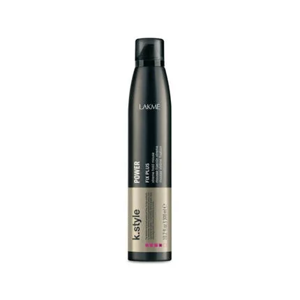 Mousse Lakmé K.style Power Extra Strong Styling Foam, negru/argintiu, 290 g — preț și oferte