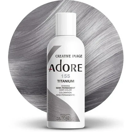 Vopsea păr, Adore, 155 Titanium, semi-permanentă — preț și oferte