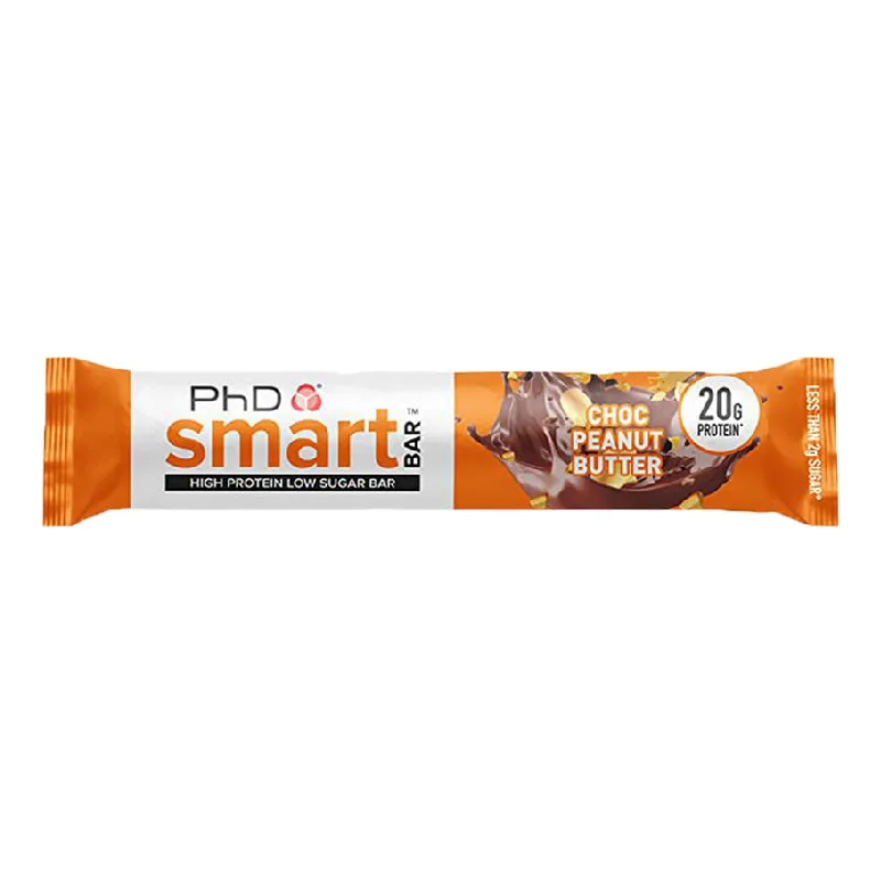 Baton proteic Smart Bar Choc Peanut Butter, 64 g, PhD Nutrition — preț și oferte