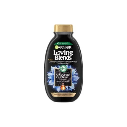 Șampon pentru păr Garnier Loving Blends Magnetic Charcoal, 523ml — preț și oferte