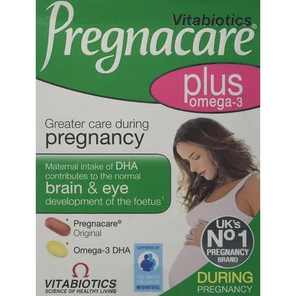 Suplimente alimentare, Vitabiotics, Pregnacare Plus, 56 tablete — preț și oferte