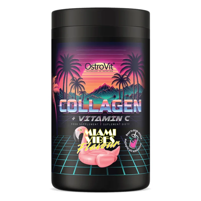 Colagen si Vitamina C, Miami Vibes, 400 g, OstroVit — preț și oferte