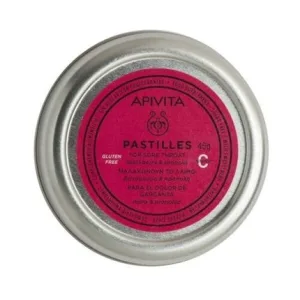 Pastile pentru dureri de gât, Apivita, mure și propolis, 45g