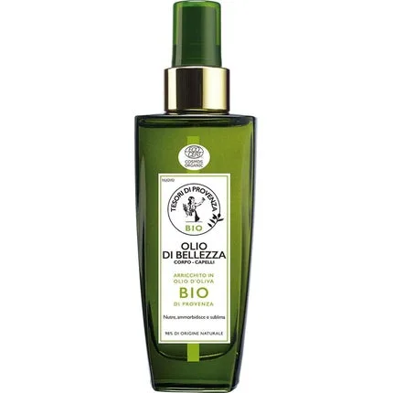 Ulei Corp-Capilar, Tesori Di Provenza, Bio, Verde, 100ml — preț și oferte