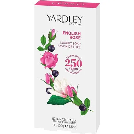 Săpun solid, Yardley London, English Rose și Levănțică, pachet 3x300g — preț și oferte