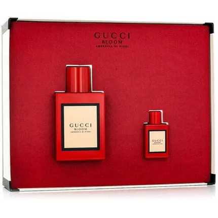 Set Parfum Gucci Bloom Ambrosia Di Fiori, 50ml + 5ml, Pentru femei — preț și oferte