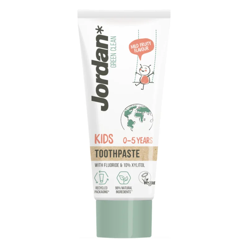 Pasta de dinti pentru copii Green Clean, 0-5 ani, 50 ml, Jordan — preț și oferte