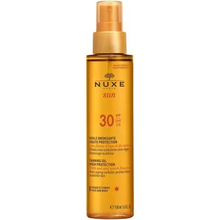 Ulei bronzant fată si corp NUXE Sun SPF 30, 150ml — preț și oferte