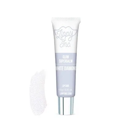 Balsam de buze Lippy Inc, Glow White Diamond, alb — preț și oferte