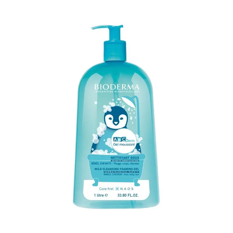 Gel spumant ABCDerm, 1L, Bioderma — preț și oferte