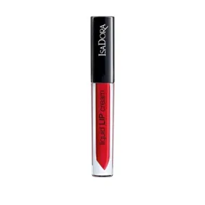 Ruj lichid Isadora, Liquid Lip Cream, roșu
