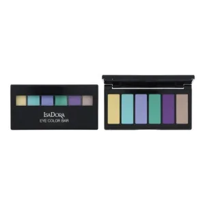Paletă ochi Isadora Eye Color Bar 62 Surf Sun, 5 culori, cutie neagră