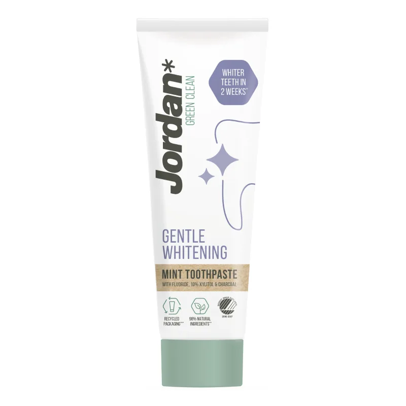 Pasta de dinti pentru adulti Green Clean Gentle Whitening, 75 ml, Jordan — preț și oferte