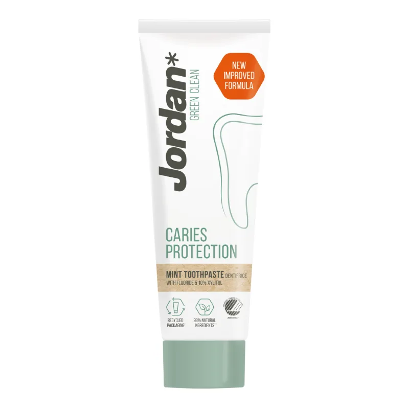 Pasta de dinți pentru adulti Green Clean Cavity Protection, 75 ml, Jordan — preț și oferte
