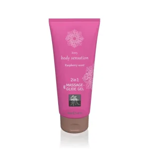 Ulei de Masaj Shiatsu 2in1, zmeură, 200ml