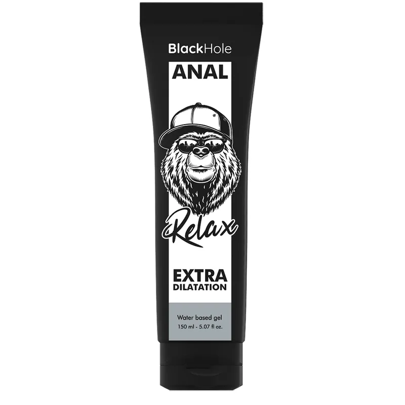 Gel Lubrifiant Black Hole Relax, pe bază de apă, Extra Dilatare — preț și oferte
