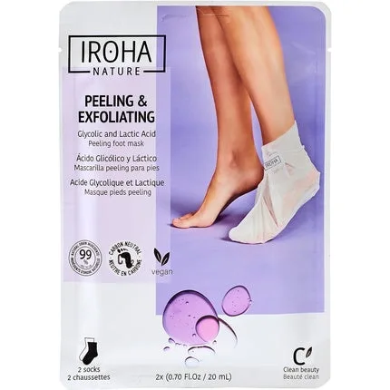 Șosete exfoliante, Iroha Nature, lavandă — preț și oferte