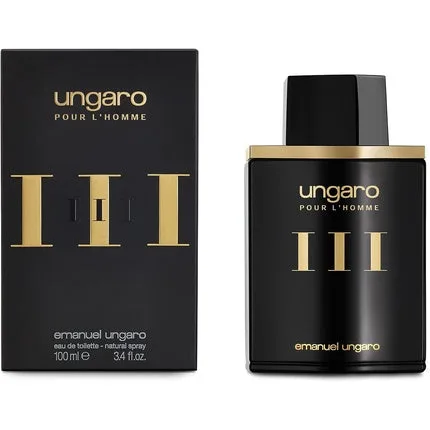 Eau de Toilette pentru barbati, Emanuel Ungaro, Homme III, 100ml — preț și oferte