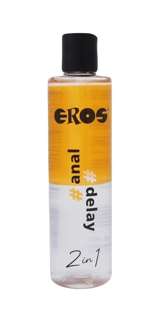 Lubrifiant anal Eros 2in1, 250ml, efect întârziere — preț și oferte
