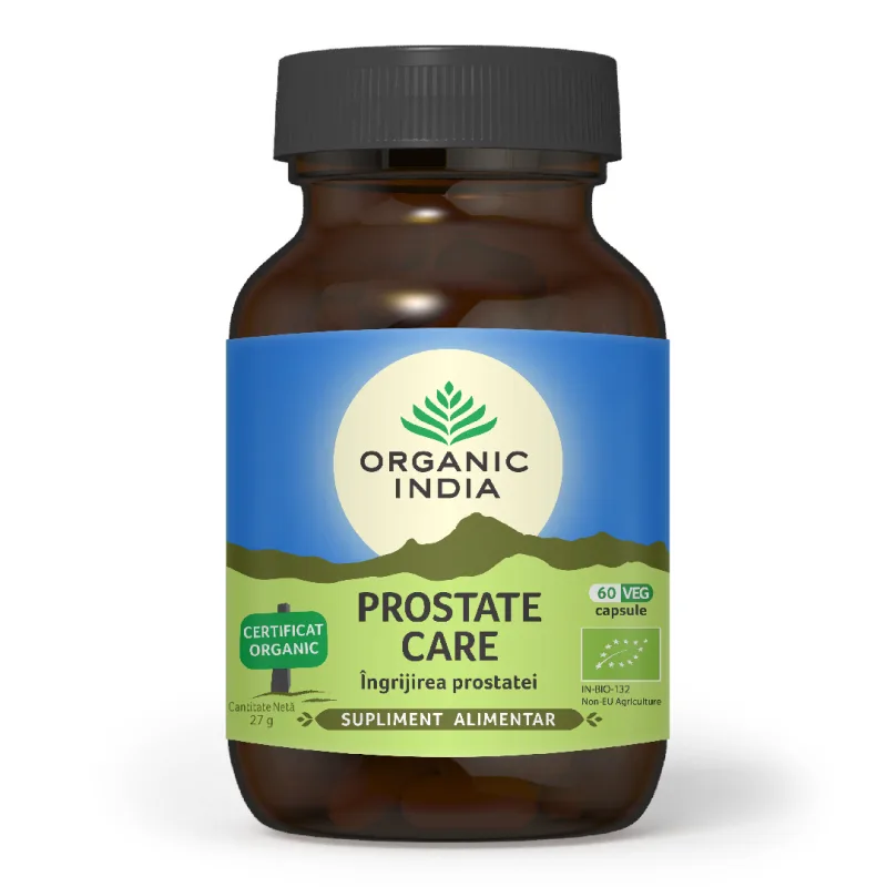Prostate Care, 60 capsule, Organic India — preț și oferte