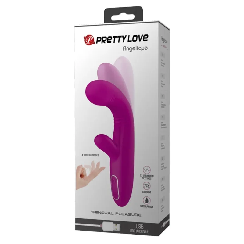 Vibrator USB, Baile, Angelique, roz Pretty Love — preț și oferte