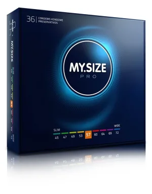 Prezervative My.Size Pro, 57mm, 36 bucăți