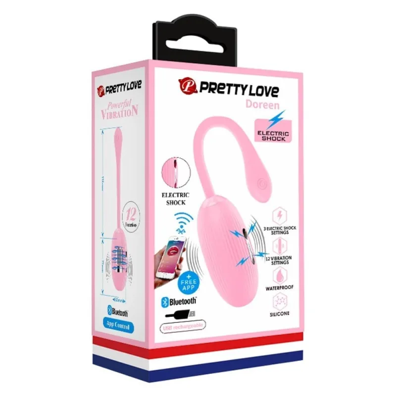 Ou Vibrator, Pretty Love, Doreen, roz, reîncărcabil — preț și oferte