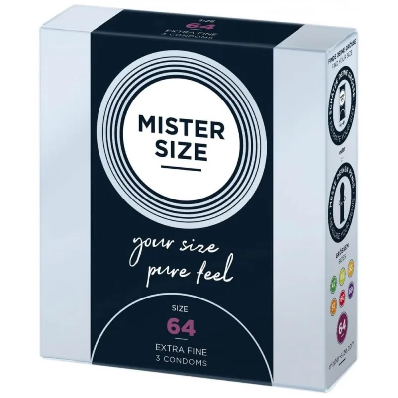 Prezervative, Mister Size, 64 mm, ultra-subțiri — preț și oferte