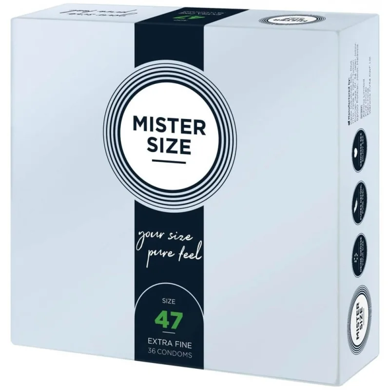 Prezervative, Mister Size, Ultra-Sensitive 47mm — preț și oferte