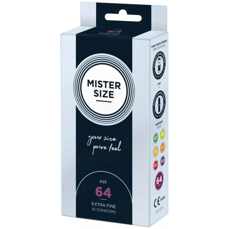 Prezervative Mister Size XXL, ultra-subțiri, 10 bucăți — preț și oferte