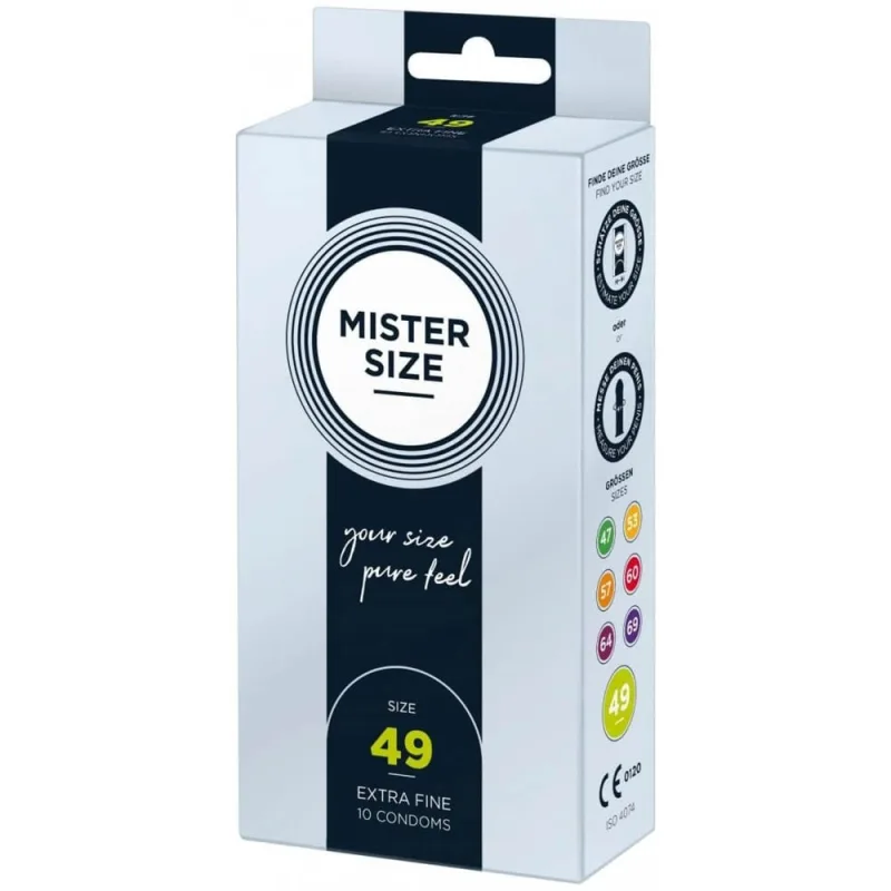 Prezervative Mister Size Ultra Subtiri 49mm 10 bucati — preț și oferte