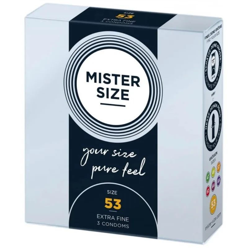 Prezervative, Mister Size, 53mm, ultra-sensibile — preț și oferte