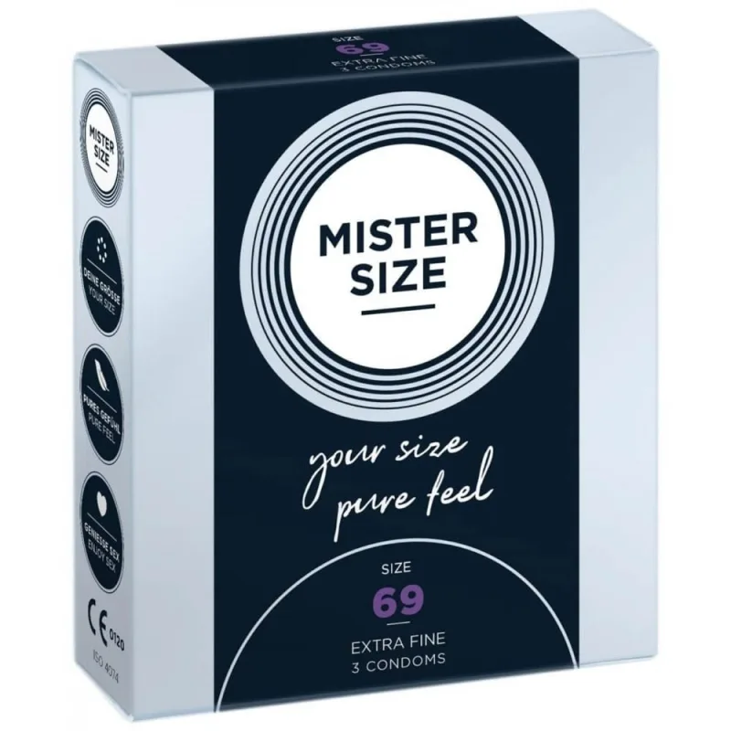 Prezervative Mister Size, 69mm, ultra-subțiri — preț și oferte