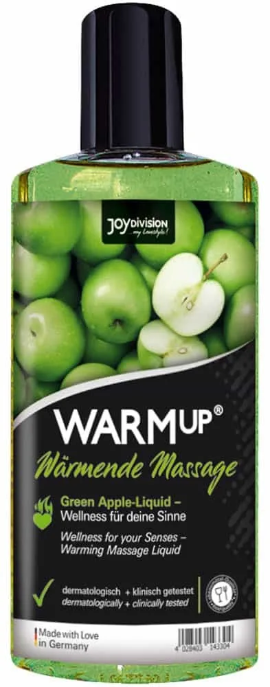Ulei masaj, Joydivision, WARMup Apple Green, 150ml — preț și oferte