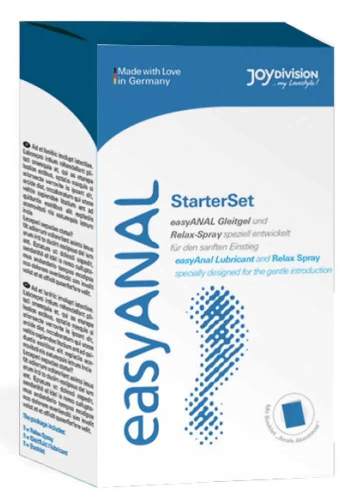 Set starter Easyanal cu lubrifiant și spray relaxant Joydivision — preț și oferte