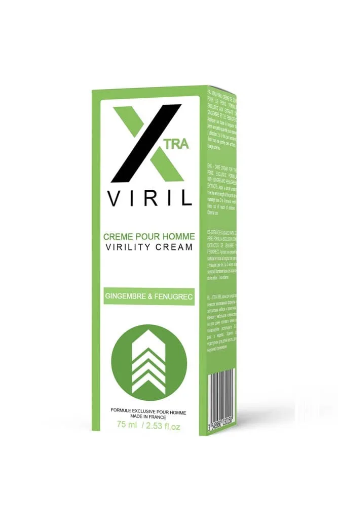 Crema Lubrifiantă Ruf, X-Viril, 75ml, verde — preț și oferte